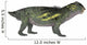 Lystrosaurus Dinosaur Side Profile Wall Decal