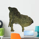 Udanoceratops Dinosaur White Wall Decal