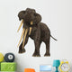 Stegotetrabelodon Primitive Elephant Wall Decal