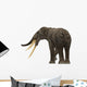Stegotetrabelodon Primitive Elephant Rear Wall Decal