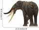 Stegotetrabelodon Primitive Elephant Rear Wall Decal