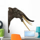 Headshot Stegotetrabelodon Primitive Elephant Wall Decal