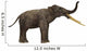 Stegotetrabelodon Primitive Elephant Side Wall Decal