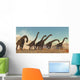 Brachiosaurus Dinosaur Herd Moving Wall Decal