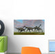 Flock Gallimimus Dinosaur Reptiles Wall Decal