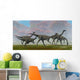 Flock Gallimimus Dinosaur Reptiles Wall Decal