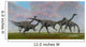 Flock Gallimimus Dinosaur Reptiles Wall Decal