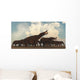 Platybelodon Herd Gathers Plains Wall Decal
