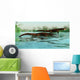 Uberabasuchus Dinosaur Reptiles Catching Wall Decal