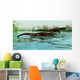 Uberabasuchus Dinosaur Reptiles Catching Wall Decal