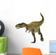 Abelisaurus Dinosaur Rear White Wall Decal