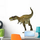 Abelisaurus Dinosaur Rear White Wall Decal