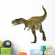 Abelisaurus Dinosaur Rear White Wall Decal