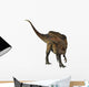 Acrocanthosaurus Dinosaur White Wall Decal Design 1