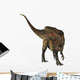 Acrocanthosaurus Dinosaur White Wall Decal Design 1