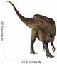 Acrocanthosaurus Dinosaur White Wall Decal Design 1