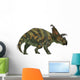 Albertaceratops Dinosaur Side Profile Wall Decal