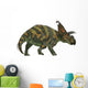 Albertaceratops Dinosaur Side Profile Wall Decal