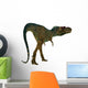 Albertosaurus Dinosaur White Wall Decal Design 1