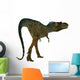 Albertosaurus Dinosaur White Wall Decal Design 1