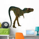 Albertosaurus Dinosaur White Wall Decal Design 1