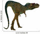 Albertosaurus Dinosaur White Wall Decal Design 1