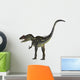 Allosaurus Dinosaur White Wall Decal