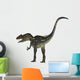 Allosaurus Dinosaur White Wall Decal