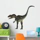 Allosaurus Dinosaur White Wall Decal