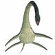 Elasmosaurus White Wall Decal