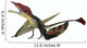 Eudimorphodon Flying Reptile Wall Decal