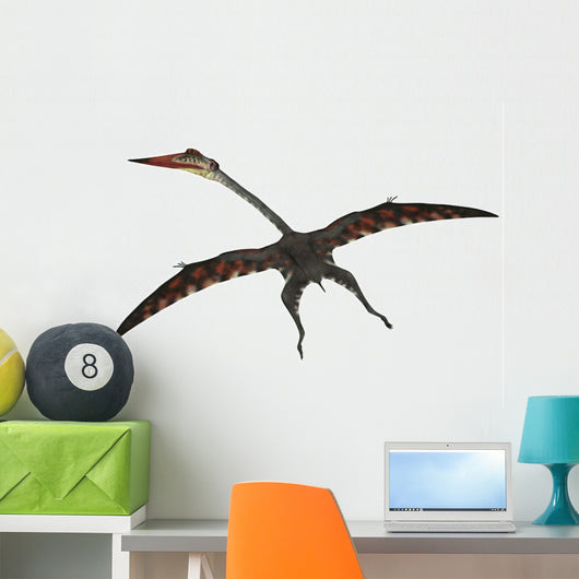 Quetzalcoatlus Flying Pterosaur Wall Decal