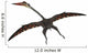 Quetzalcoatlus Flying Pterosaur Wall Decal