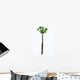 Pachypodium Arboreal Plant White Wall Decal