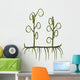 Asteroxylon Vascular Plant from Wall Decal