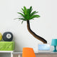 Cycad Tree White Wall Decal