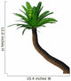 Cycad Tree White Wall Decal