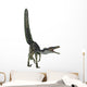 Velociraptor White Wall Decal