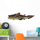 Edestus Shark White Wall Decal