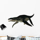 Side Profile Extinct Liopleurodon Wall Decal