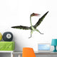 Quetzalcoatlus Reptile White Wall Decal