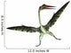 Quetzalcoatlus Reptile White Wall Decal