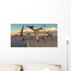 Flock Pterodactylus Pterosaurs Flying Wall Decal