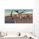 Flock Pterodactylus Pterosaurs Flying Wall Decal