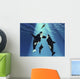 Seal Swims to Surface Wall Decal
