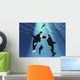 Seal Swims to Surface Wall Decal