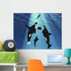 Seal Swims to Surface Wall Decal