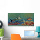 Blue Marlin and Humpback Wall Decal