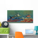 Blue Marlin and Humpback Wall Decal