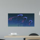 Pod Iridescent Red and Wall Decal